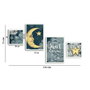 Wallity Cuadro Decorativo 4 Piezas Multicolor